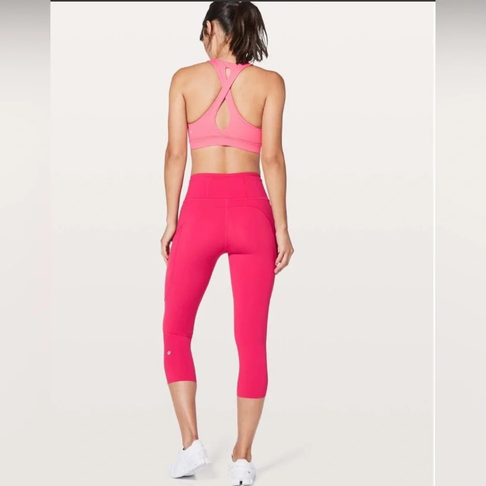 Lululemon Fast & Free Crop II *Nulux 19